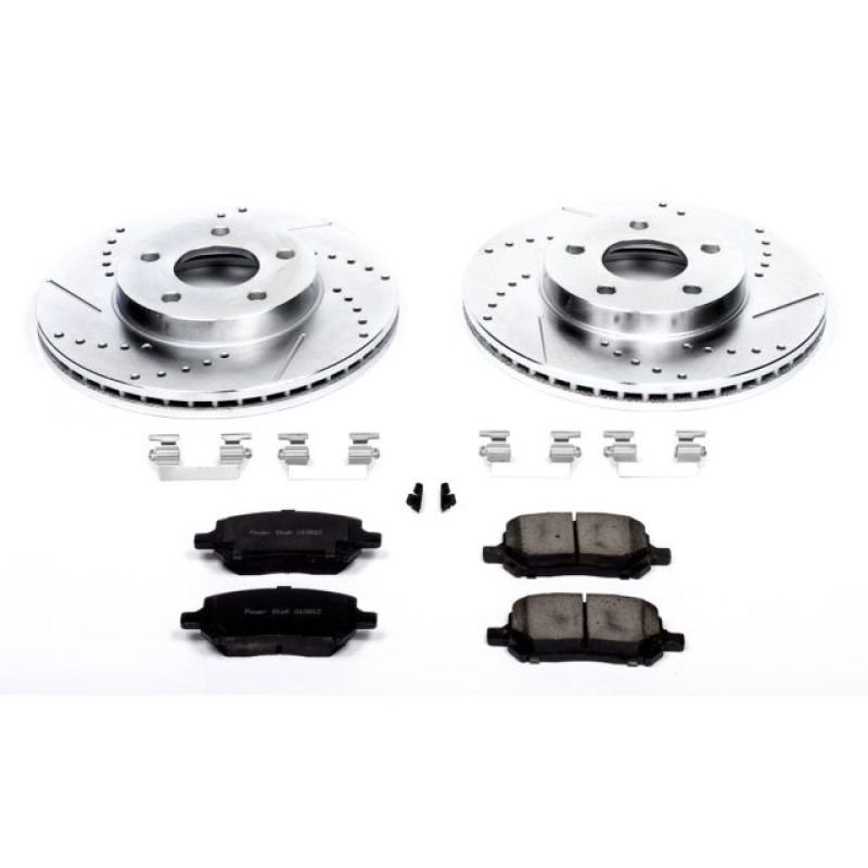PSB Z23 Evolution Kit - Power Stop 07-10 Chevrolet Cobalt Front Z23 Evolution Sport Brake Kit