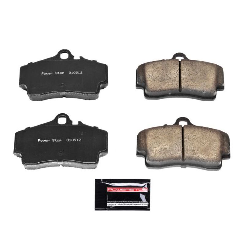 PSB Z23 Evolution Brake Pads - Power Stop 99-08 Porsche 911 Rear Z23 Evolution Sport Brake Pads w/Hardware