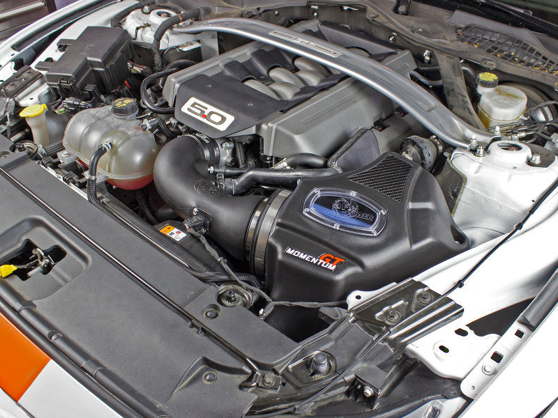 AFE Momentum GT Cold Air Intakes - aFe Momentum GT Pro 5R Intake System 2015 Ford Mustang GT V8-5.0L