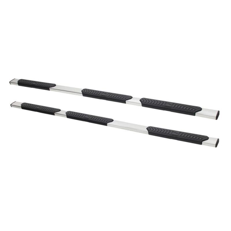 WES Nerf Bars - R5 - Westin 14-17 Chevrolet Silverado 1500 Double Cab 78.9in Bed R5 Nerf Step Bars - Polished Stainless