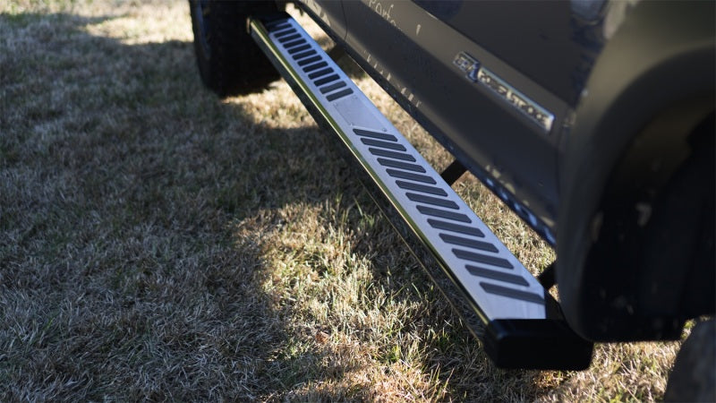 LND Summit Rdg 2.0 Run Boards - Lund 05-17 Toyota Tacoma Access Cab Summit Ridge 2.0 Running Boards - Stainless