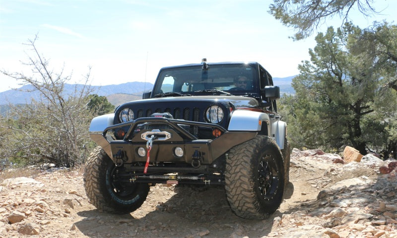 RAM Recovery Bumper - Rampage 2007-2018 Jeep Wrangler(JK) Recovery Bumper Front - Black