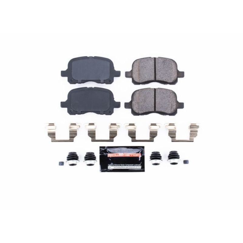 PSB Z23 Evolution Brake Pads - Power Stop 98-02 Chevrolet Prizm Front Z23 Evolution Sport Brake Pads w/Hardware