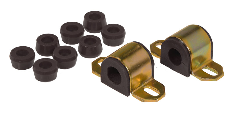 PRO Sway/End Link Bush - Blk - Prothane 76-86 Jeep CJ5/CJ7 Front Sway Bar Bushings - 7/8in - Black