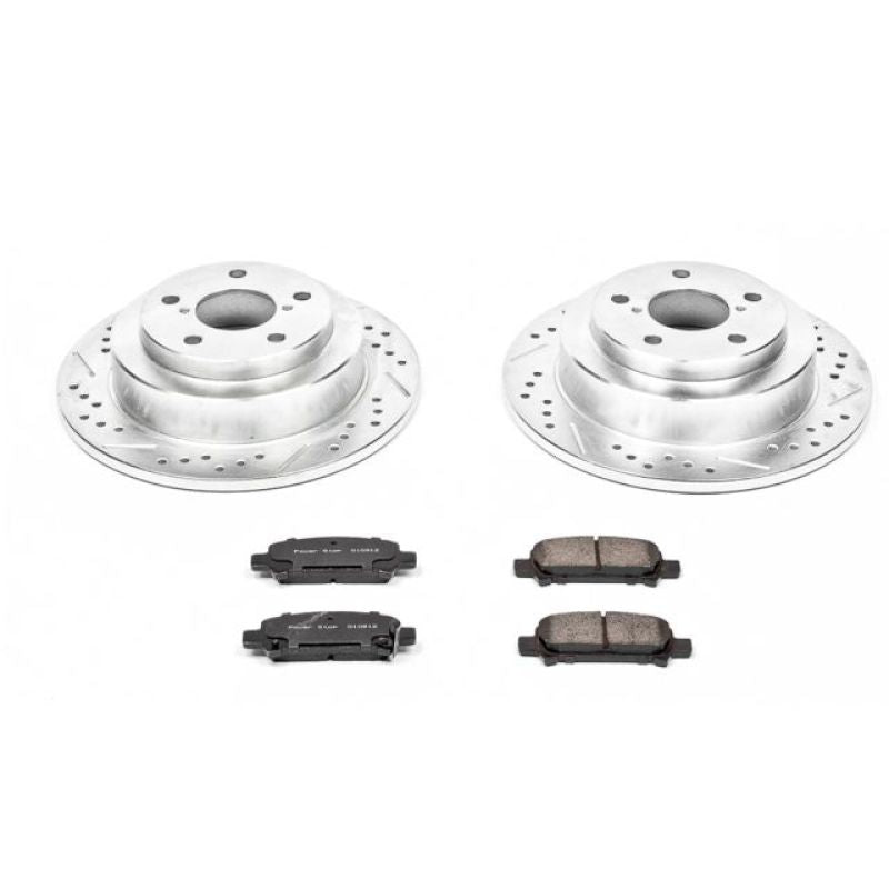 PSB Z23 Evolution Kit - Power Stop 98-03 Subaru Forester Rear Z23 Evolution Sport Brake Kit