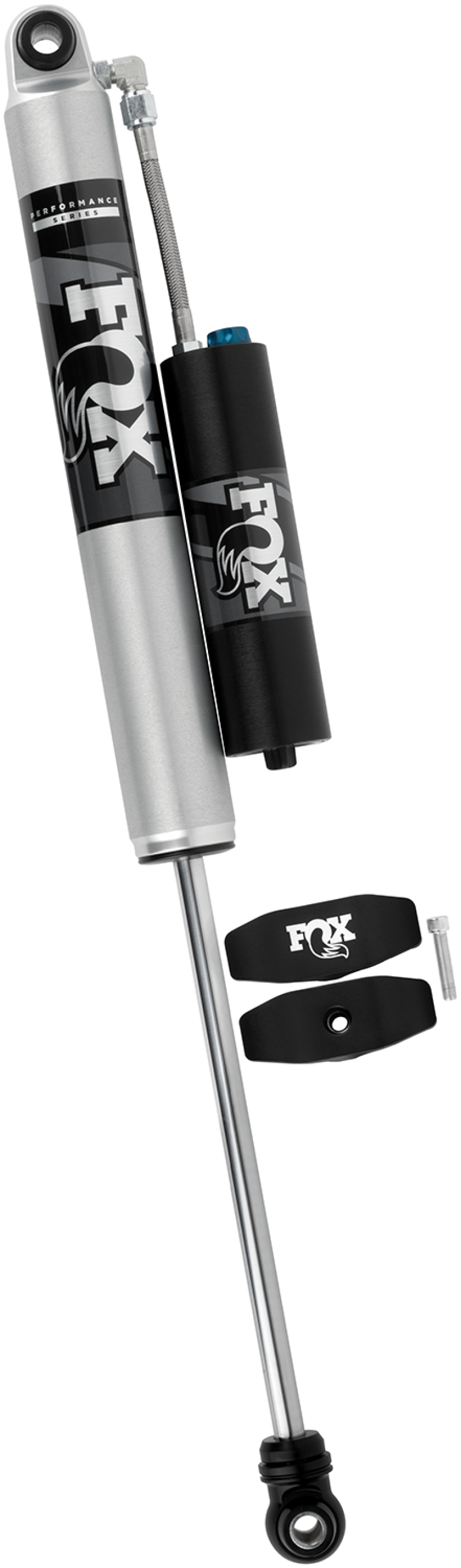 FOX 2.0 Perf Shock - Fox 2017+ Ford Super Duty 2.0 Perf Series 12.1in. Smooth Body IFP Rear Shock / 0-1in. Lift w/ CD Adj