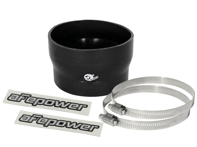 AFE Elbow Reducing Couplers - aFe Magnum FORCE CAIS Spare Parts Kit (3.875in - 3.5in ID x 2.5in L) Straight Reducing Coupler-Blk