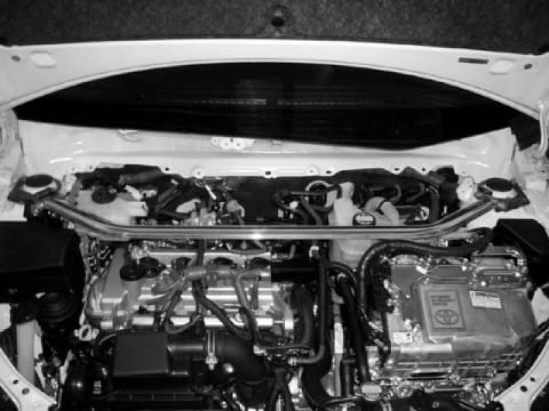 CUS OS Front Strut Bars - Cusco Strut Bar Front Type OS Toyota Prius C Aqua