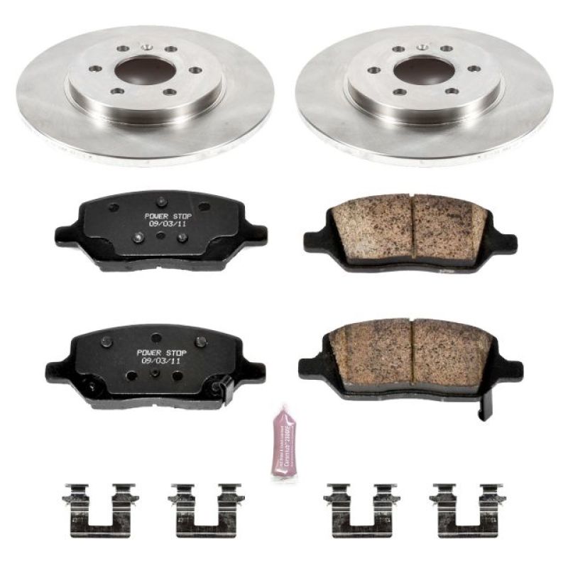 PSB Autospecialty Kit - Power Stop 2006 Buick Terraza Rear Autospecialty Brake Kit