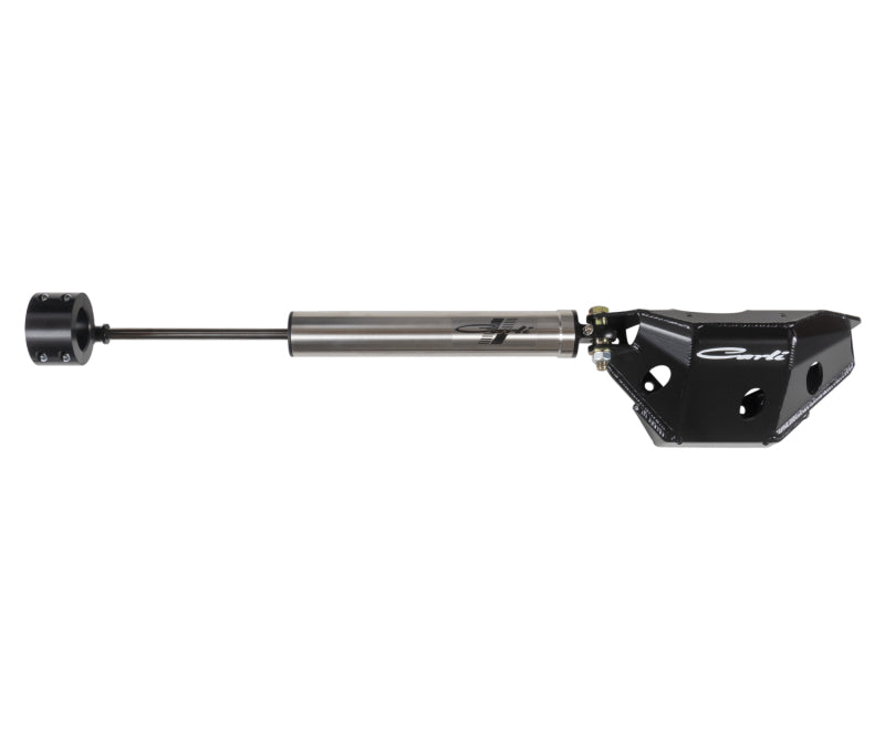 CLI Steering Stabilizers - Carli 05-22 Ford F250/350 4x4 Low Mount Steering Stabilizer Kit - w/ Differential Guard