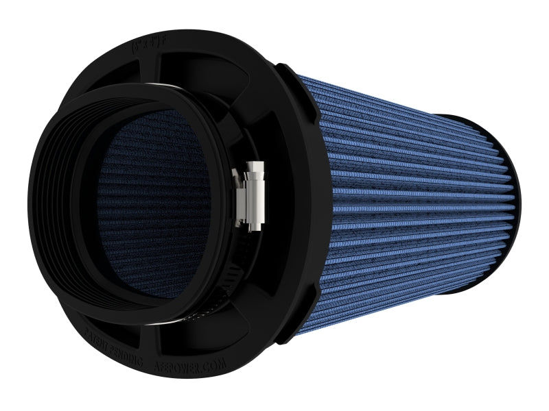 AFE Universal Pro-5 R Filter - aFe Momentum Pro 5R Universal Filter 6in x 4in F 8.25in x 6.25in B 7.25in x 5in T(Inverted) 9in H