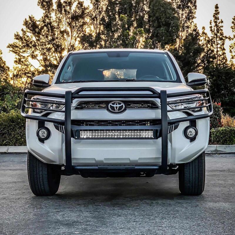 WES Sportsman Grille Guards - Westin 14-21 Toyota 4Runner (Excl. Limited) Sportsman X Grille Guard - Textured Black