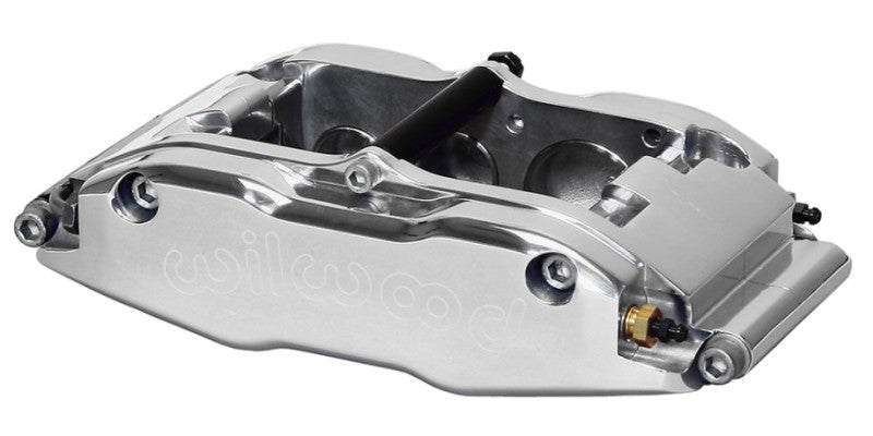 WIL Superlite Caliper - Wilwood Caliper-BNSL6R-LH-Polished 1.62/1.12/1.12in Pistons 1.25in Disc
