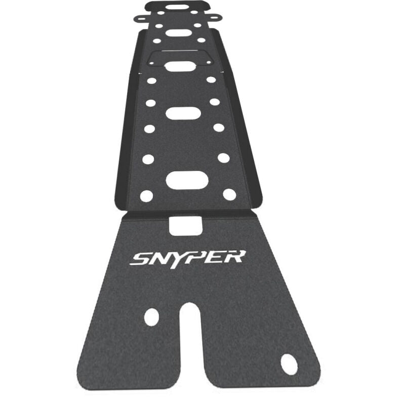 WES Skid Plates - Westin/Snyper 07-17 Jeep Wrangler Oil Pan/Transmission Skid Plate - Textured Black