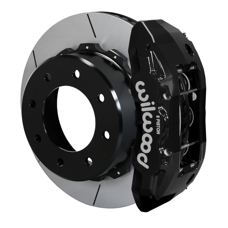 WIL TX6R Brake Kit - Wilwood TX6R Rear Kit 15.50in Black w/ Lines 20-24 GM Truck/SUV 2500