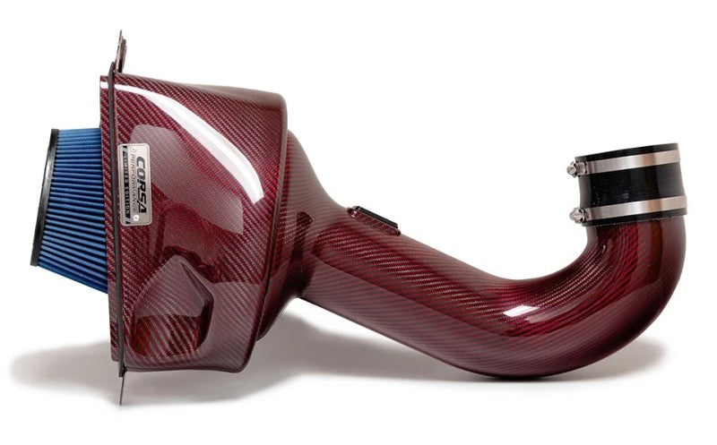 COR Air Intake Closed Box - Corsa 2015-19 Chevrolet Corvette C7 Z06 6.2L V8 Red Carbon Fiber Air Intake (Does Not Fit ZR1)