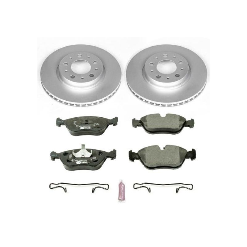 PSB Euro-Stop Kit - Power Stop 94-97 Volvo 850 Front Euro-Stop Brake Kit