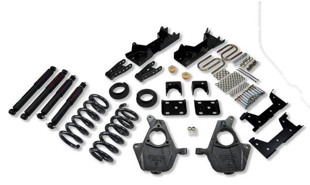 BT Lowering Kit w ND2 Shocks - Belltech LOWERING KIT WITH ND2 SHOCKS
