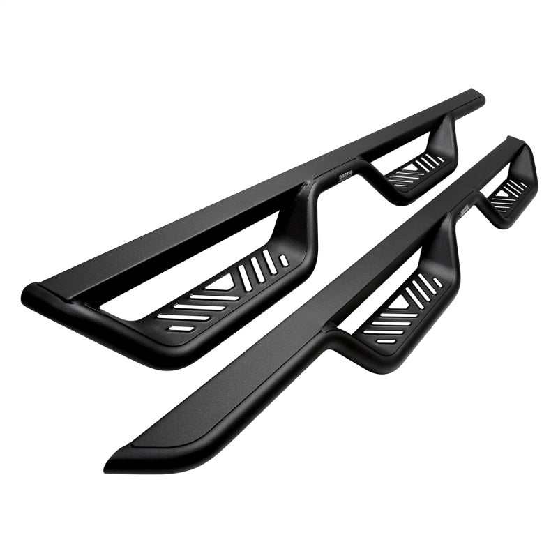 WES Nerf Bars - Outlaw - Westin 18-22 Jeep Wrangler JL Unlimited Outlaw Nerf Step Bars - Textured Black