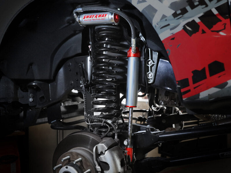 AFE Sway-A-Way Shocks - aFe Sway-A-Way 2.5 Front Shock Kit w/ Remote Reservoirs for 4-6 IN Lifts Ford F-250/F-350 17-24 4WD