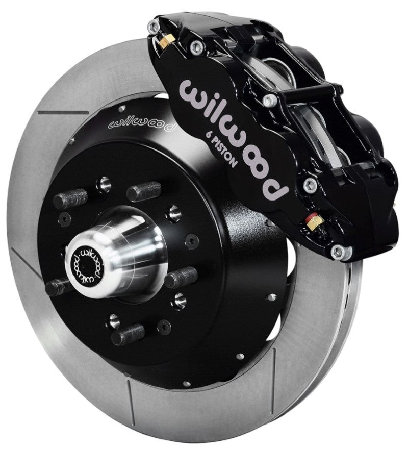 WIL Superlite Brake Kit - Wilwood Narrow Superlite 6R Dust-Seal Big Brake Front Brake Kit 14in. With Wilwood Pro Spindle