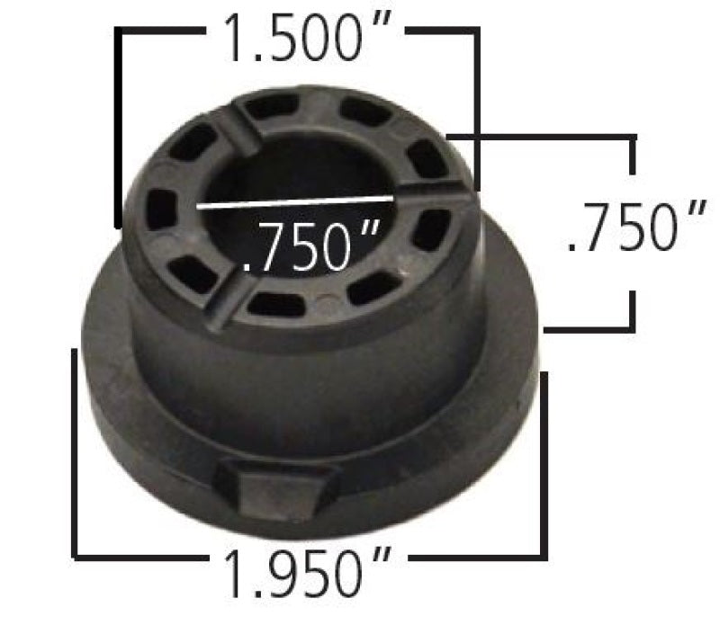 RID Bushings - Control Arms - Ridetech Delrin Control Arm Single Bushing (2in Large OD / 1.5in Small OD / .750in ID / 1.00 OAL)