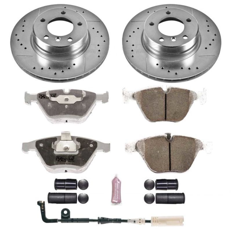 PSB Z26 Street Warrior Kit - Power Stop 06-07 BMW 525i Front Z26 Street Warrior Brake Kit