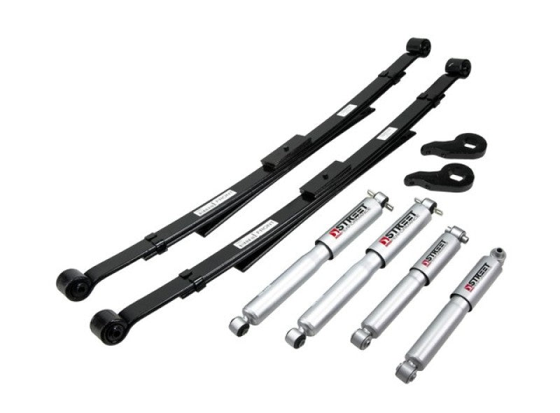 BT Lower Kit w SP Shocks - Belltech LOWERING KIT WITH SP SHOCKS