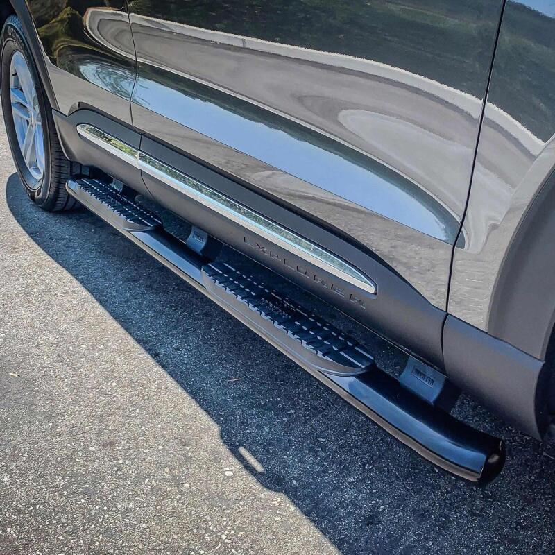 WES Nerf Bars - PRO TRAXX 4 - Westin 20-21 Ford Explorer PRO TRAXX 4 Oval Nerf Step Bars - Black