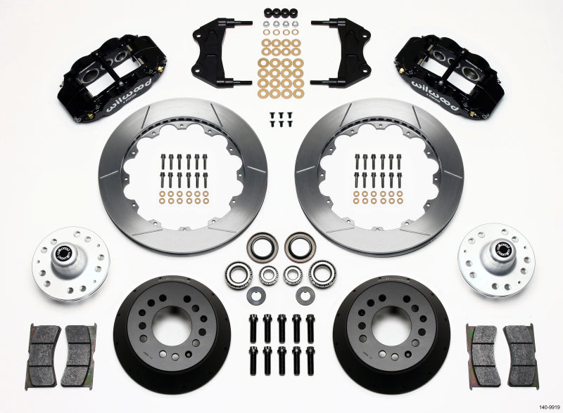 WIL Superlite Brake Kit - Wilwood Narrow Superlite 6R Front Hub Kit 12.88in WWE ProSpindle