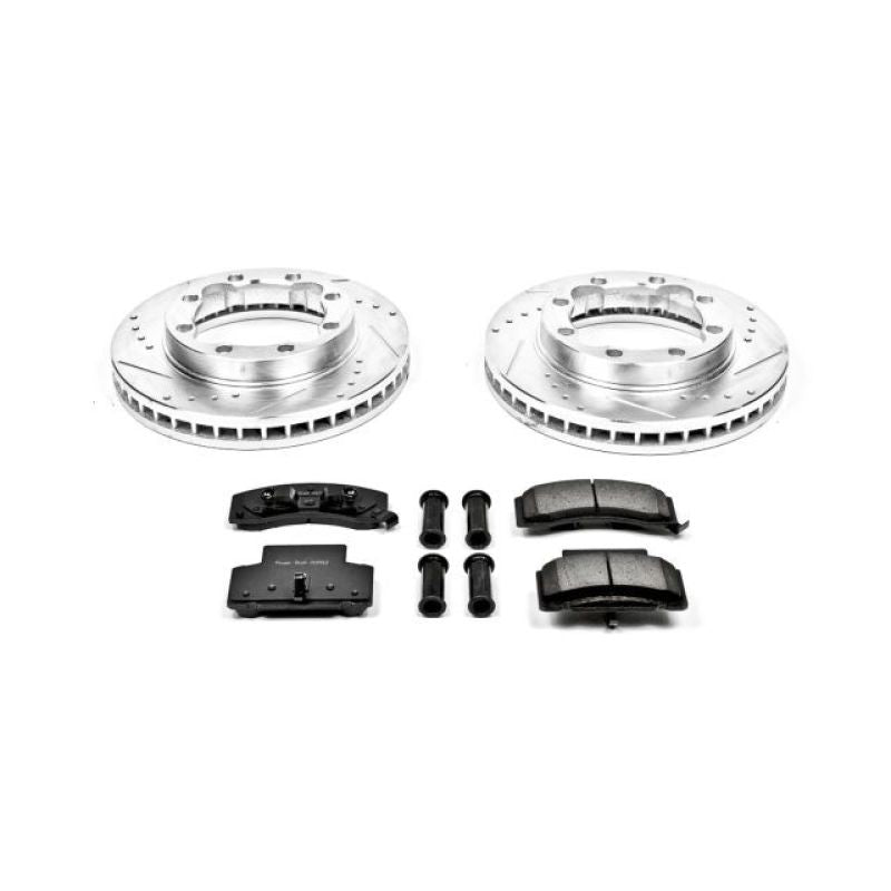 PSB Z23 Evolution Kit - Power Stop 90-00 Chevrolet K3500 Front Z23 Evolution Sport Brake Kit
