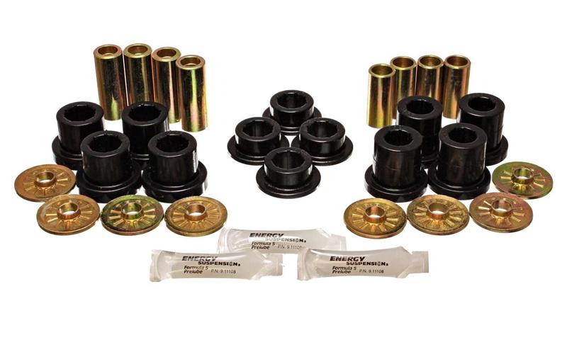 ES Cntrl Arm Bushings - Black - Energy Suspension 92-02 Dodge Viper Black Front Control Arm Bushing Set