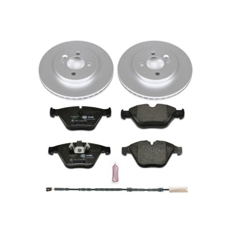 PSB Euro-Stop Kit - Power Stop 11-12 BMW 328i xDrive Front Euro-Stop Brake Kit
