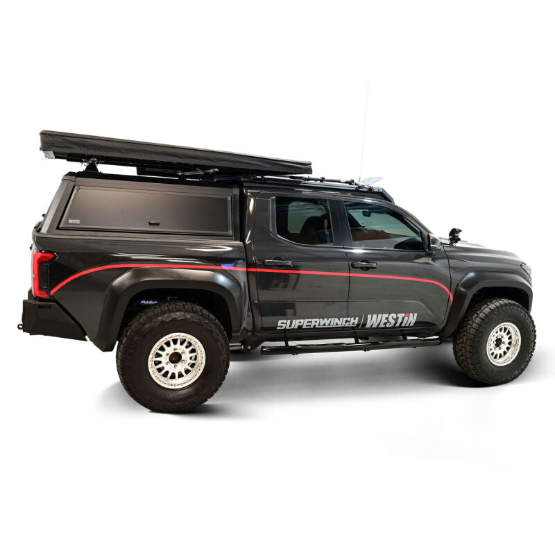 WES Nerf Bars - E-Series 3 - Westin 2024 Toyota Tacoma E-Series 3 Nerf Step Bars - Black