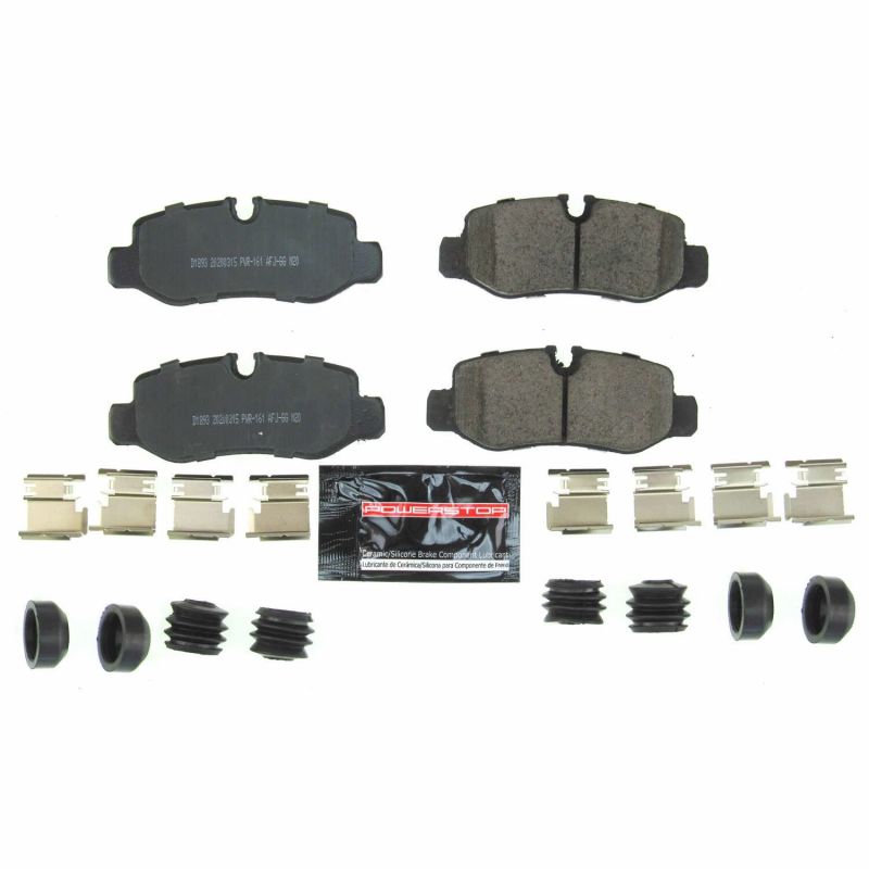 PSB Z23 Evolution Brake Pads - Power Stop 16-19 Mercedes-Benz Metris Rear Z23 Evolution Sport Brake Pads w/Hardware