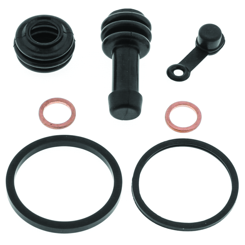 QBS Caliper Rebuild Kits - QuadBoss 16-18 Kawasaki KAF1000 Mule Pro-DX Diesel/DXT Diesel Rear Caliper Rebuild Kit