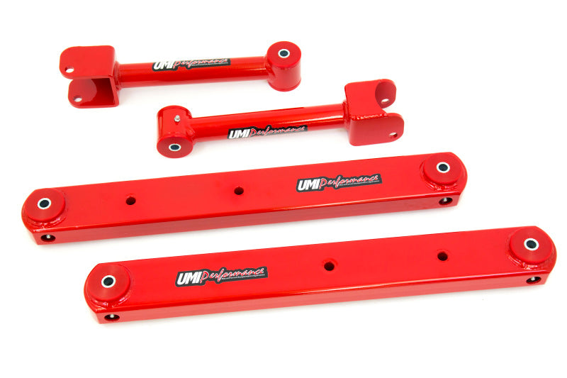 UMI Control Arm Kits - UMI Performance 64-67 GM A-Body Rear Control Arm Kit Fully Boxed Lowers