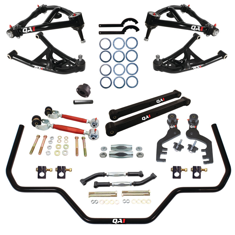 QAP Control Arms - QA1 64-67 GM A-Body Level 2 Drag Kit 2.0 w/o Shocks