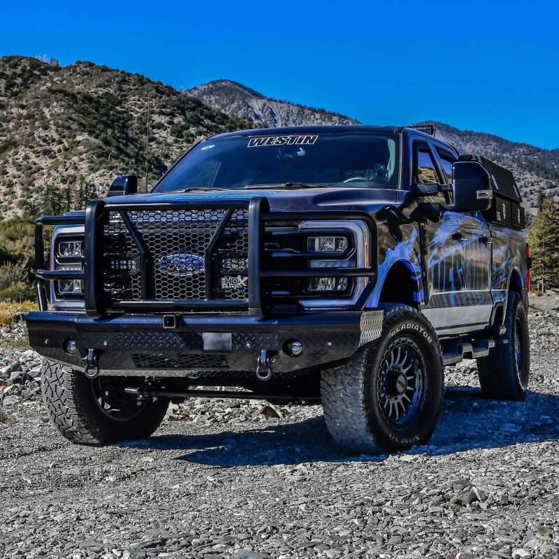 WES HDX Front Bumpers - Westin 2023+ Ford F250/F350 HDX Bandit Front Bumper - Textured Black