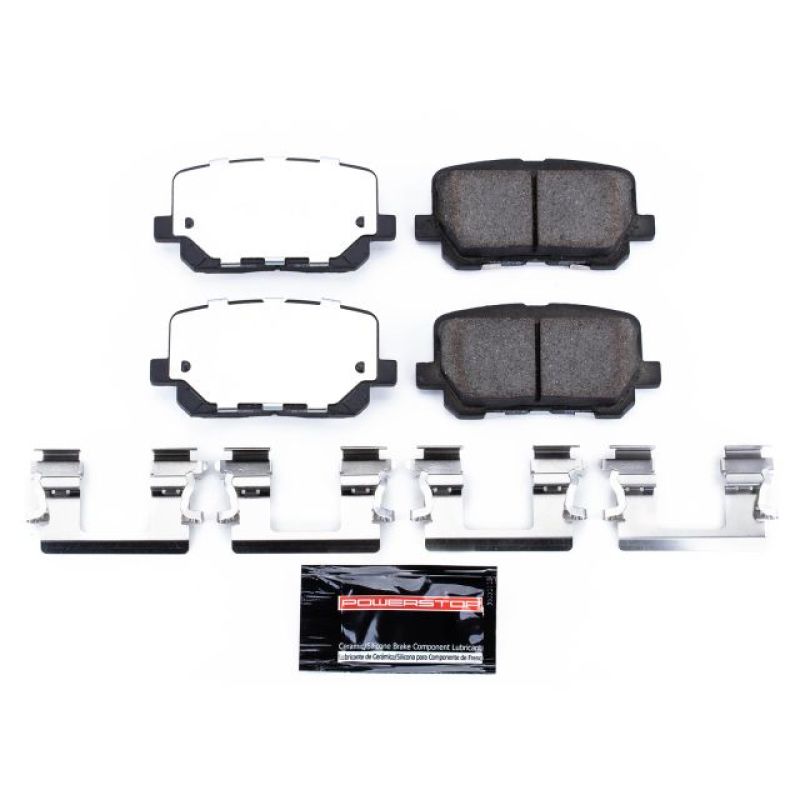 PSB Z26 Extreme Brake Pads - Power Stop 14-19 Dodge Charger Rear Z26 Extreme Street Brake Pads w/Hardware