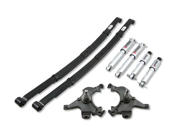 BT Lower Kit w SP Shocks - Belltech LOWERING KIT WITH SP SHOCKS