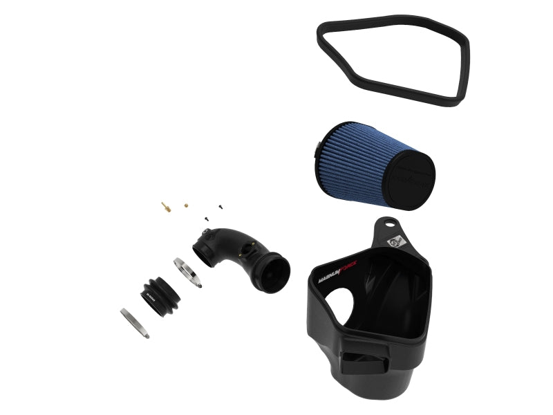 AFE Magnum FORCE Stage-2 Cold Air Intakes - aFe POWER Magnum FORCE Stage-2 Pro 5R Cold Air Intake System 06-13 BMW 3 Series L6-3.0L Non Turbo