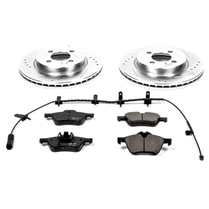 PSB Z23 Evolution Kit - Power Stop 07-08 Mini Cooper Front Z23 Evolution Sport Brake Kit