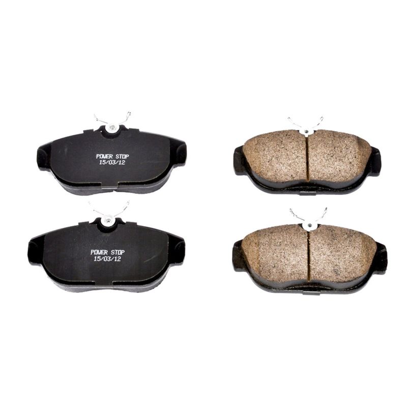 PSB Z16 Evolution Brake Pads - Power Stop 91-92 Volvo 740 Front Z16 Evolution Ceramic Brake Pads