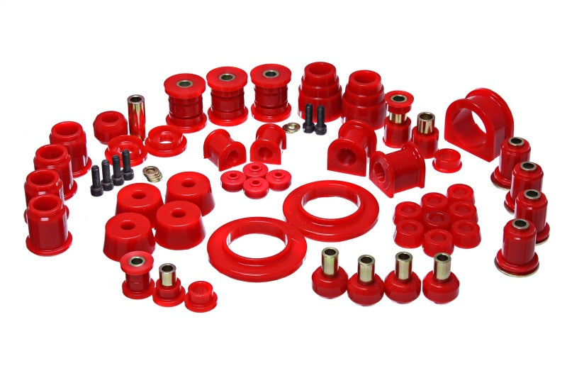 ES Hyper-Flex Sets - Red - Energy Suspension 00-02 Toyota 4Runner 4WD Red Hyper-Flex Master Bushing Set