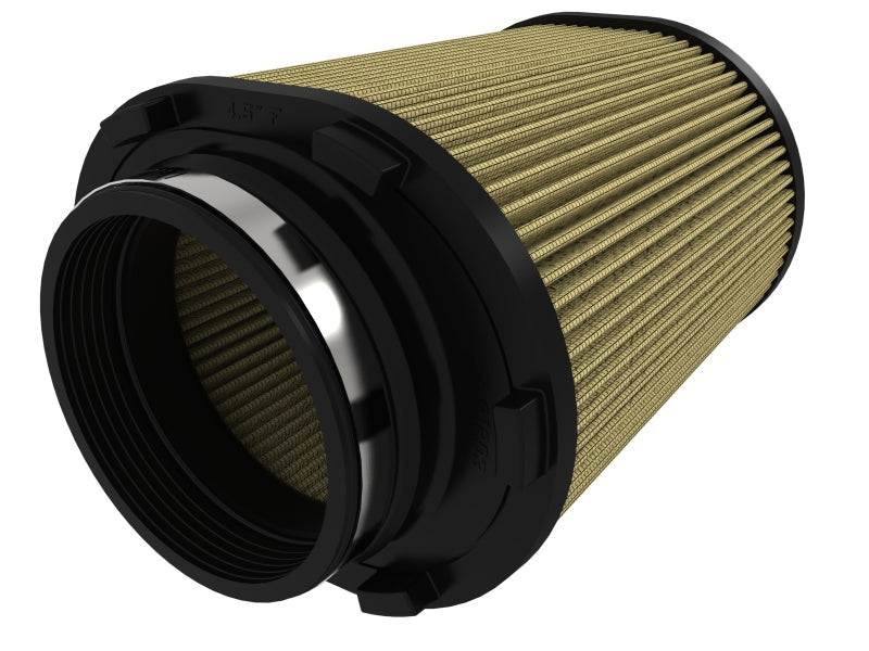 AFE Universal Pro-G 7 Filter - aFe Magnum FORCE Intake Air Filter w/Pro GUARD 7 4-1/2IN F x(8x6-1/2)IN B x(6-3/4x5-1/2)IN T x8IN