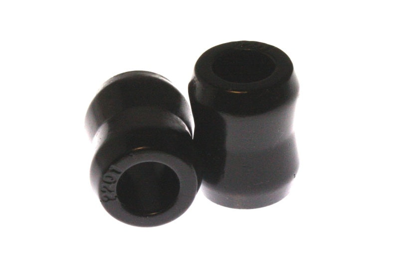 ES Shock Eye Bushings - Black - Energy Suspension Black Hour Glass Shock Bushings 5/8 inch I.D./ 1 min - 1 1/8 max inch / O.D.1 7/16