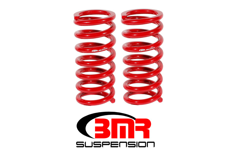 BMR Lowering Springs - BMR 82-82 3rd Gen F-Body Front Lowering Springs - Red