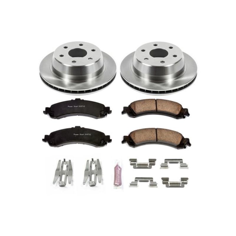 PSB Autospecialty Kit - Power Stop 02-06 Cadillac Escalade Rear Autospecialty Brake Kit