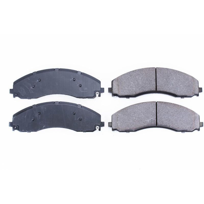 PSB Z16 Evolution Brake Pads - Power Stop 17-19 Ford F-450 Super Duty Front Z16 Evolution Ceramic Brake Pads